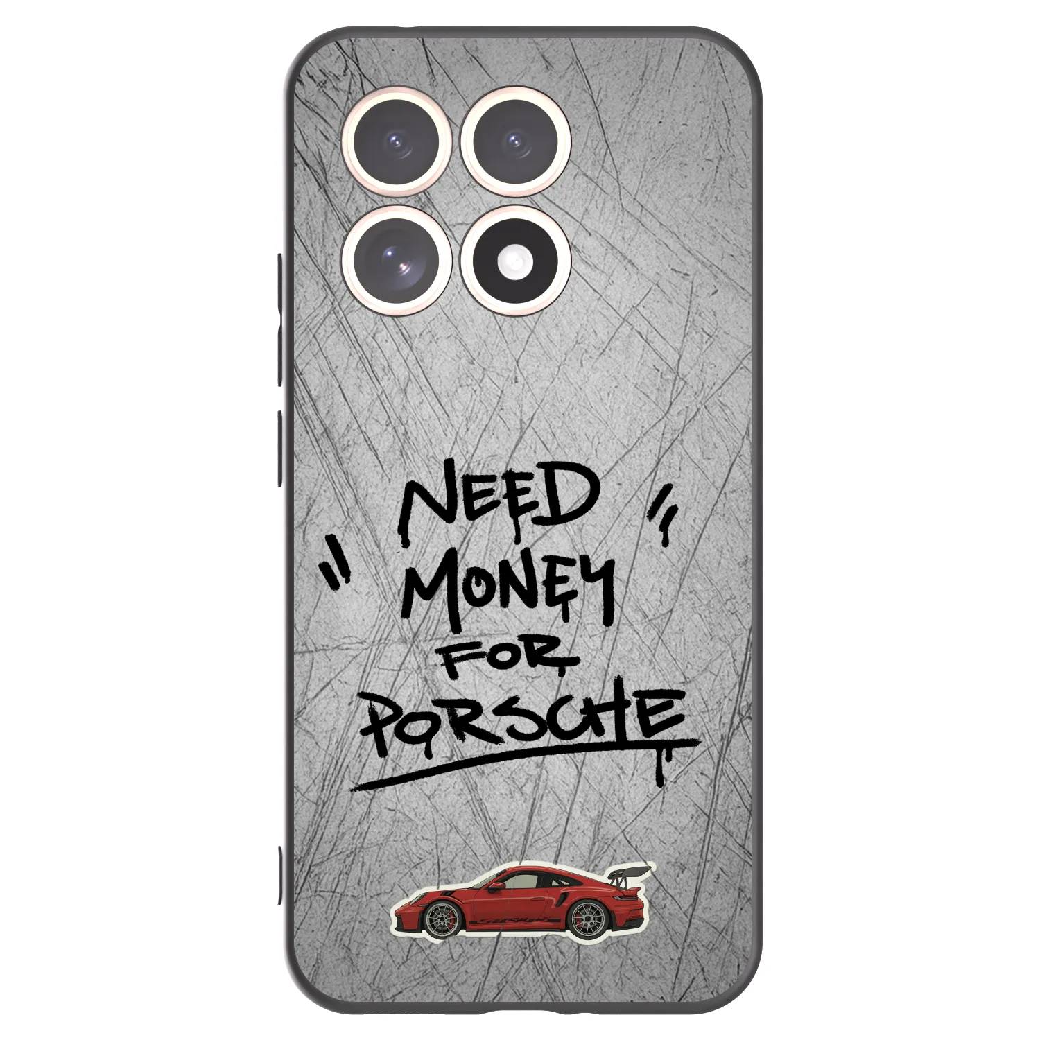 Picasee crna silikonska maskica za Xiaomi 15T - Grey Drift