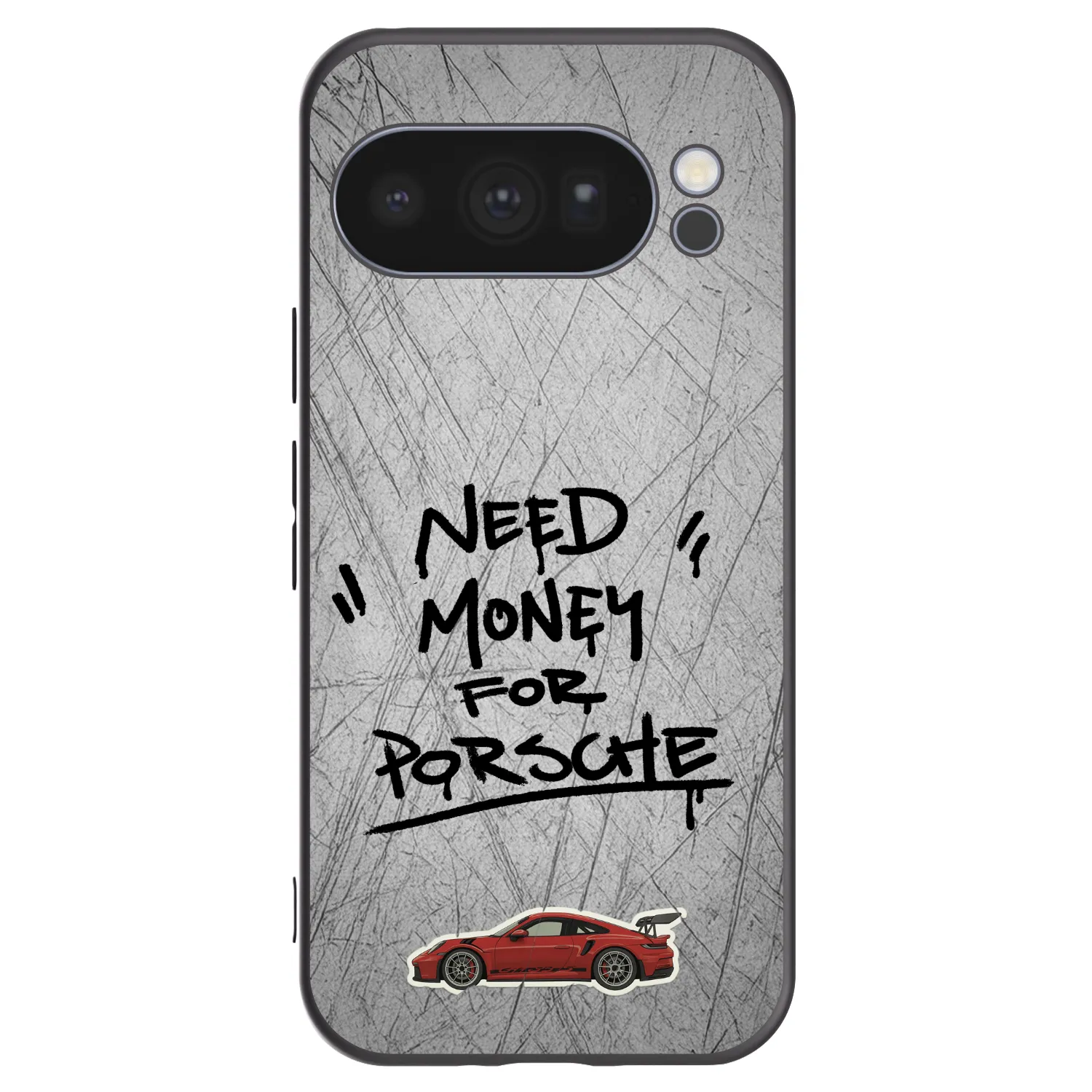 Picasee crna silikonska maskica za Google Pixel 10 Pro - Grey Drift