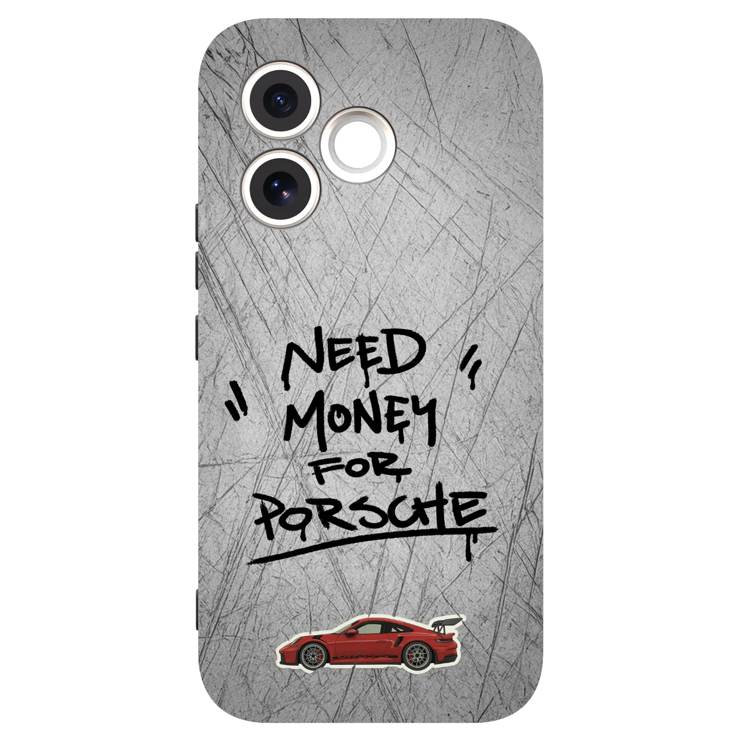 Picasee crna silikonska maskica za Honor 600 Lite - Grey Drift