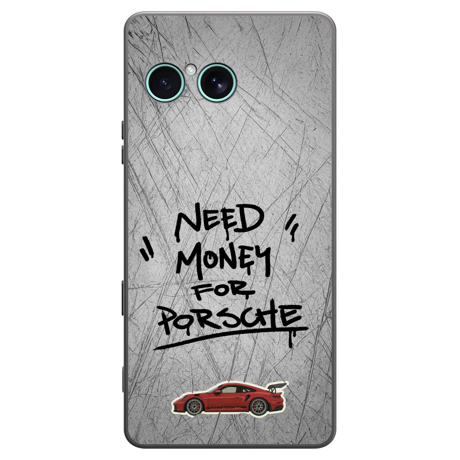 Picasee crna silikonska maskica za Sony Xperia 10 VII - Grey Drift