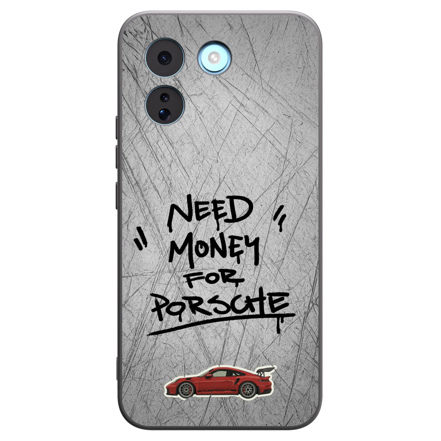 Picasee crna silikonska maskica za Xiaomi Redmi Note 17 Pro MAX 5G - Grey Drift