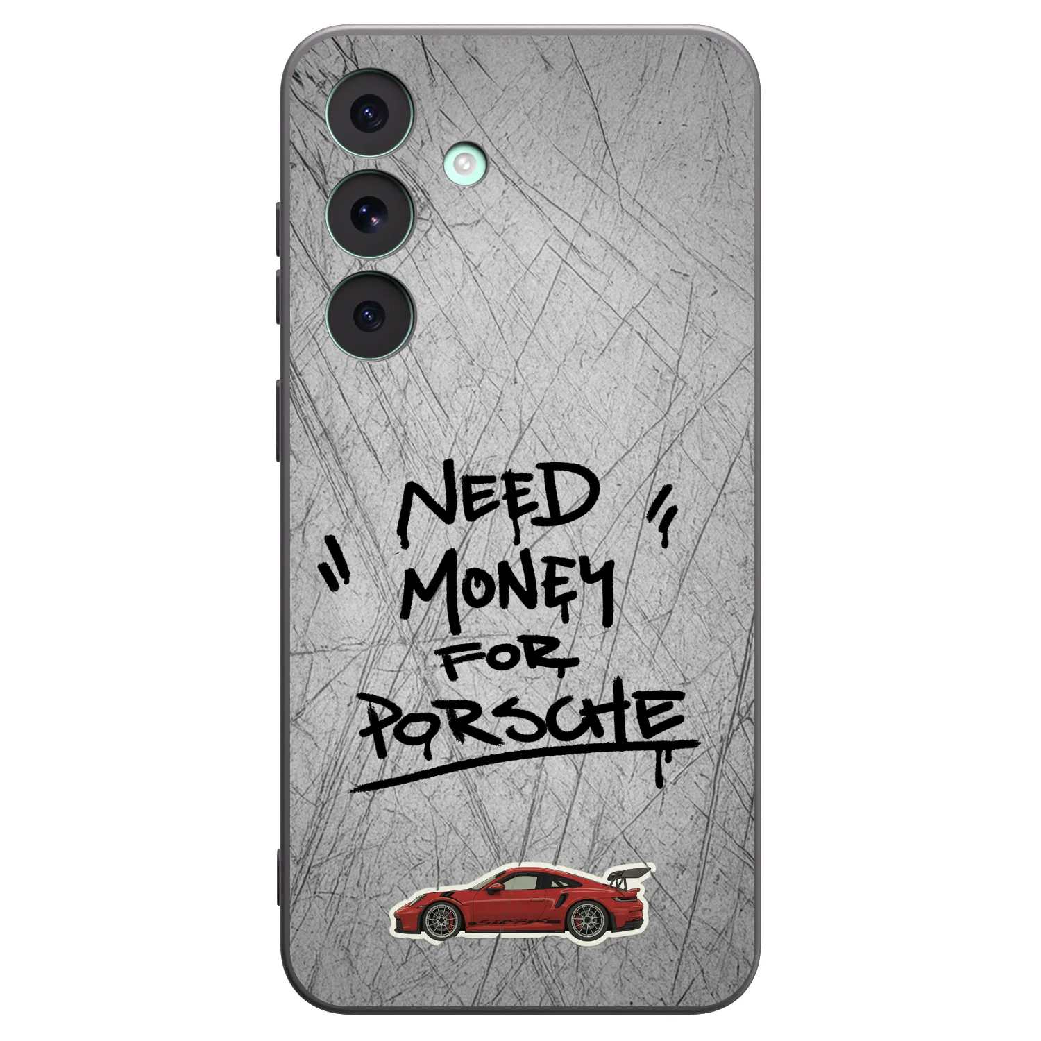 Picasee crna silikonska maskica za Samsung Galaxy S26 FE - Grey Drift