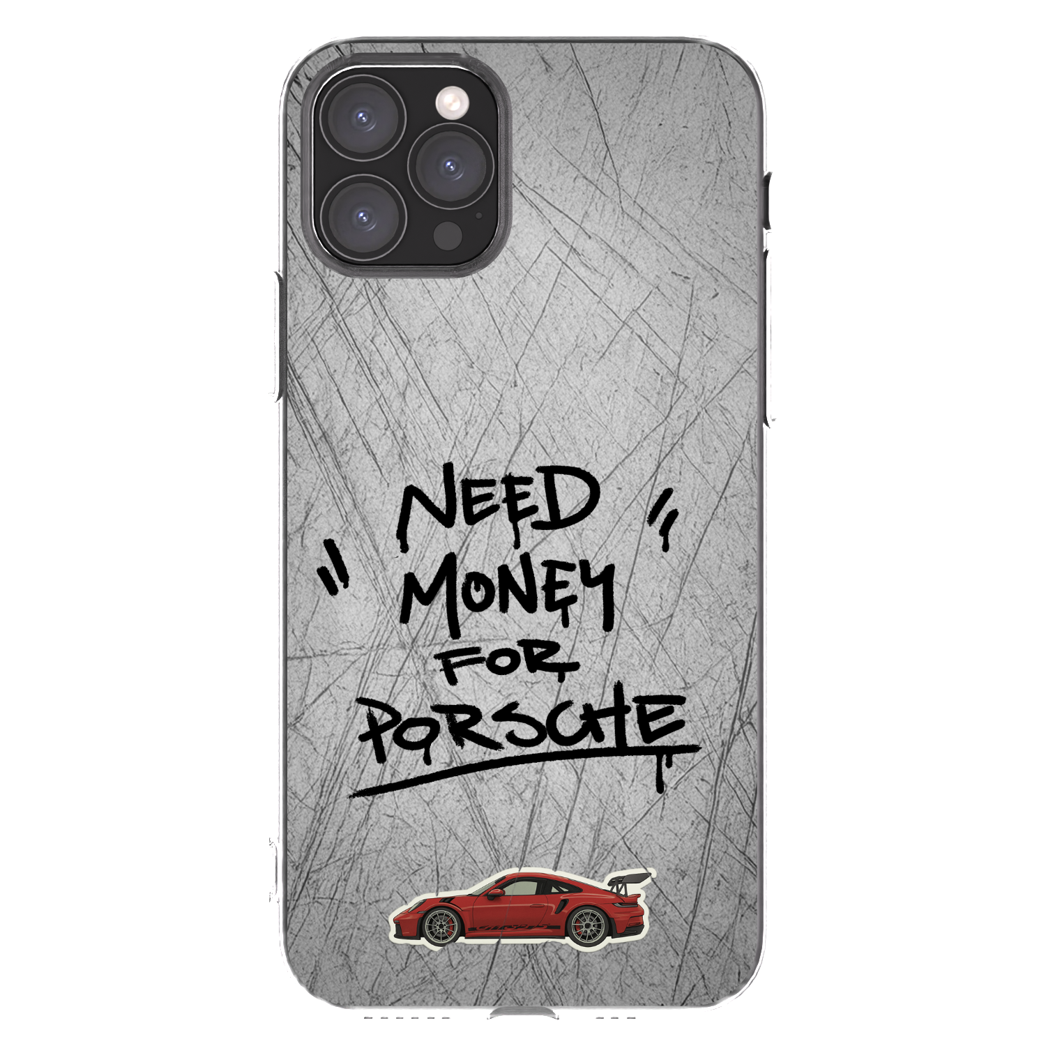 Picasee silikonska prozirna maskica za Apple iPhone 11 Pro - Grey Drift