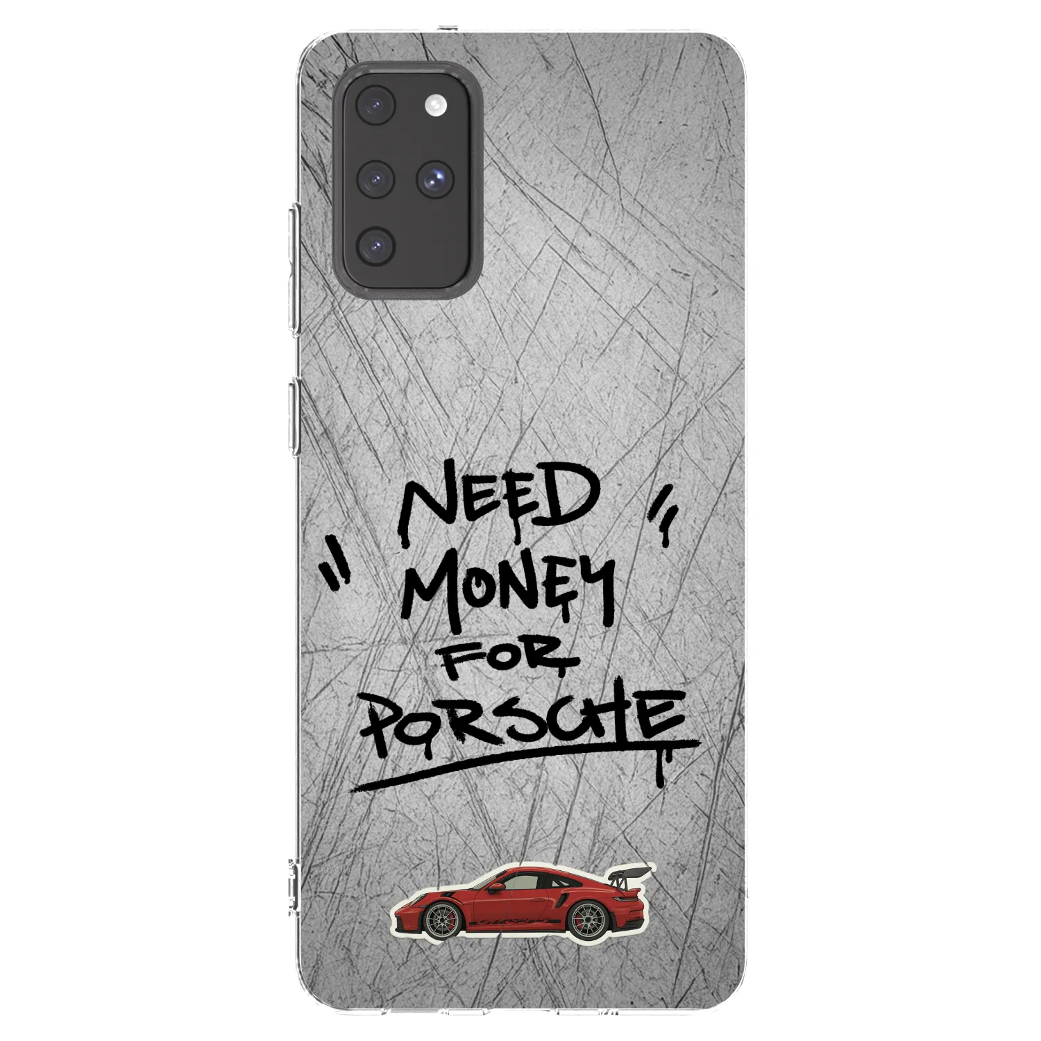 Picasee silikonska prozirna maskica za Samsung Galaxy S20+ G985F - Grey Drift