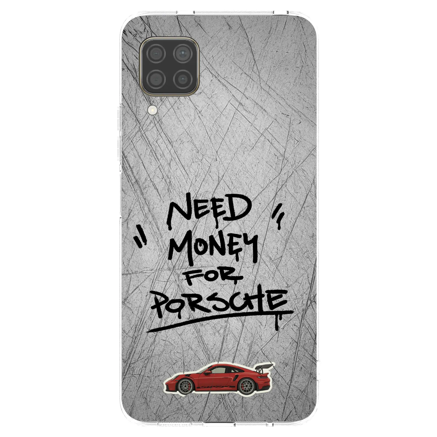 Picasee silikonska prozirna maskica za Huawei P40 Lite - Grey Drift