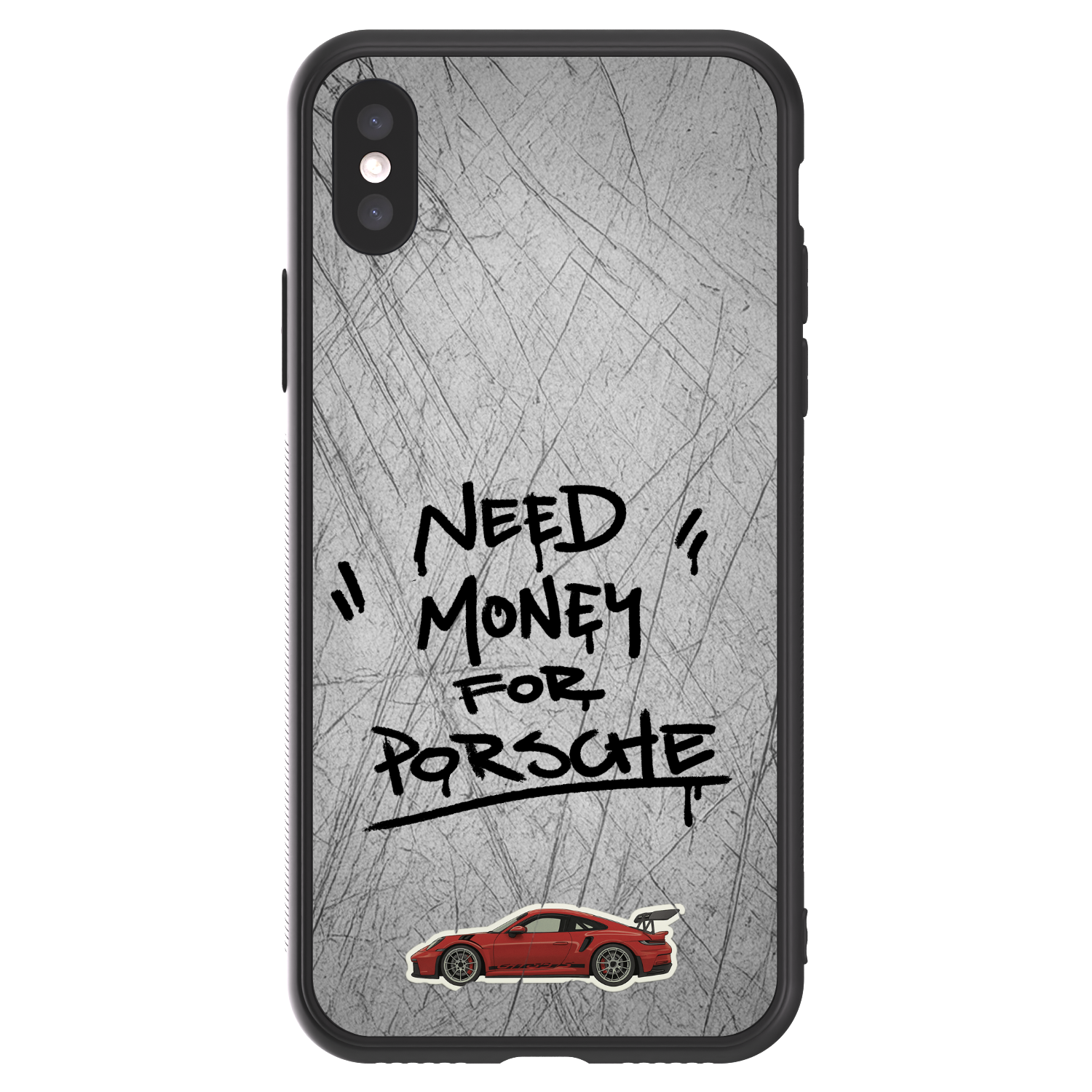 Picasee ULTIMATE CASE za Apple iPhone X/XS - Grey Drift