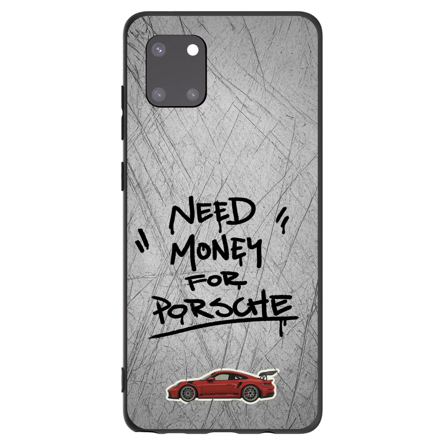 Picasee crna silikonska maskica za Samsung Galaxy Note 10 Lite N770F - Grey Drift