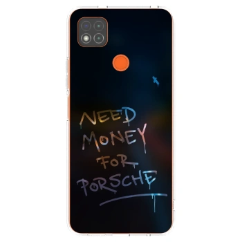 Picasee silikonska prozirna maskica za Xiaomi Redmi 9C - Neon Nights