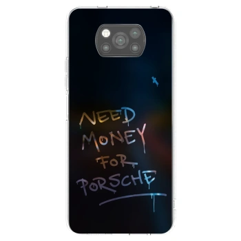 Picasee crna silikonska maskica za Xiaomi Poco X3 - Neon Nights