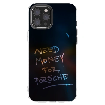Picasee silikonska prozirna maskica za Apple iPhone 12 Pro Max - Neon Nights
