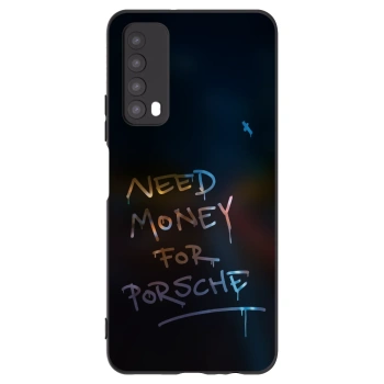 Picasee crna silikonska maskica za Huawei P Smart 2021 - Neon Nights