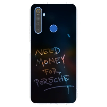 Picasee silikonska prozirna maskica za Realme 5 - Neon Nights