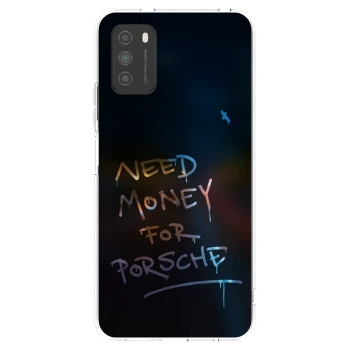 Picasee silikonska prozirna maskica za Xiaomi Poco M3 - Neon Nights