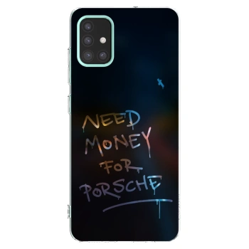 Picasee silikonska prozirna maskica za Samsung Galaxy M31s - Neon Nights