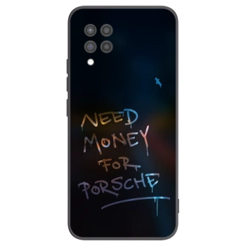 Picasee crna silikonska maskica za Samsung Galaxy A42 A426B - Neon Nights
