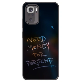 Picasee crna silikonska maskica za Xiaomi Redmi Note 10S - Neon Nights
