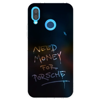 Picasee silikonska prozirna maskica za Huawei P20 Lite - Neon Nights