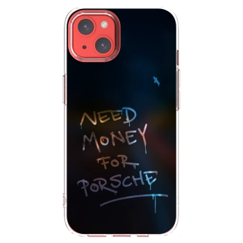 Picasee silikonska prozirna maskica za Apple iPhone 13 - Neon Nights