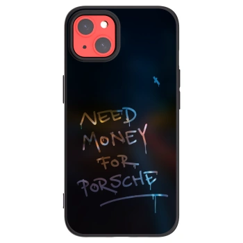 Picasee crna silikonska maskica za Apple iPhone 13 - Neon Nights