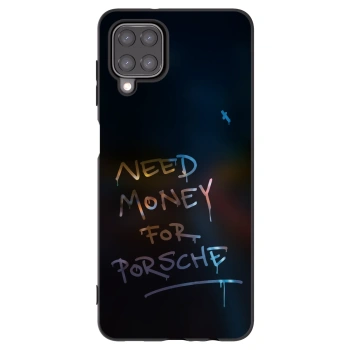 Picasee crna silikonska maskica za Samsung Galaxy M12 M127F - Neon Nights