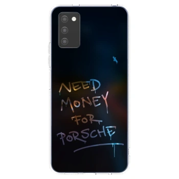 Picasee silikonska prozirna maskica za Samsung Galaxy A02s A025G - Neon Nights