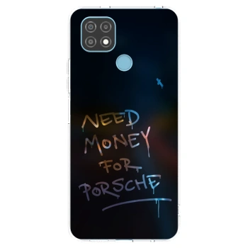 Picasee silikonska prozirna maskica za Realme C21 - Neon Nights