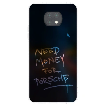Picasee silikonska prozirna maskica za Xiaomi Redmi Note 9T - Neon Nights