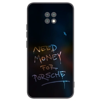 Picasee crna silikonska maskica za Xiaomi Redmi Note 9T - Neon Nights