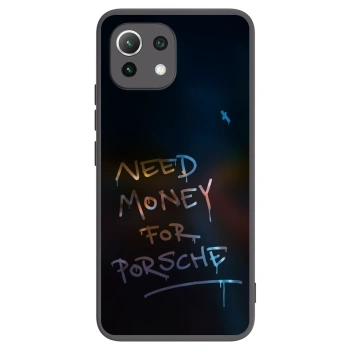 Picasee crna silikonska maskica za Xiaomi 11 Lite 5G NE - Neon Nights