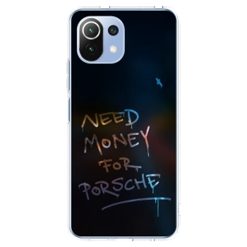 Picasee silikonska prozirna maskica za Xiaomi 11 Lite 5G NE - Neon Nights