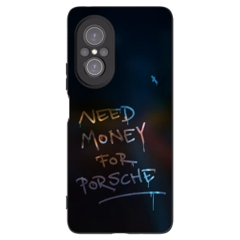 Picasee crna silikonska maskica za Huawei Nova 9 SE - Neon Nights