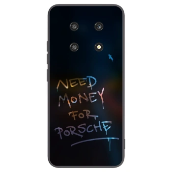Picasee crna silikonska maskica za Honor Magic4 Lite 5G - Neon Nights