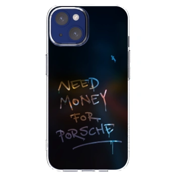 Picasee silikonska prozirna maskica za Apple iPhone 14 - Neon Nights