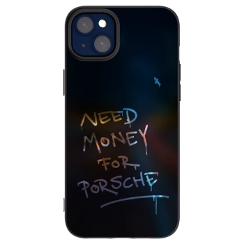 Picasee crna silikonska maskica za Apple iPhone 14 Plus - Neon Nights