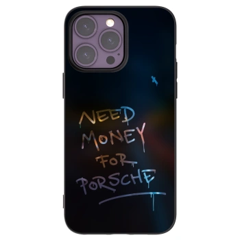 Picasee crna silikonska maskica za Apple iPhone 14 Pro Max - Neon Nights