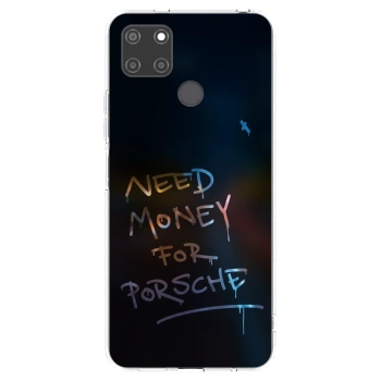 Picasee silikonska prozirna maskica za Realme C21Y - Neon Nights