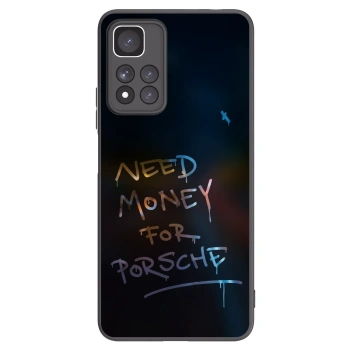 Picasee crna silikonska maskica za Xiaomi Redmi Note 11 Pro+ 5G - Neon Nights