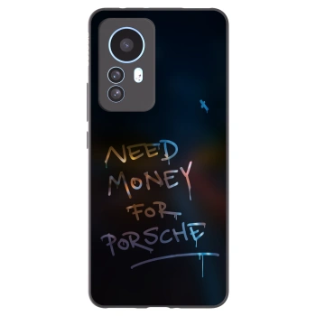 Picasee crna silikonska maskica za Xiaomi 12T - Neon Nights