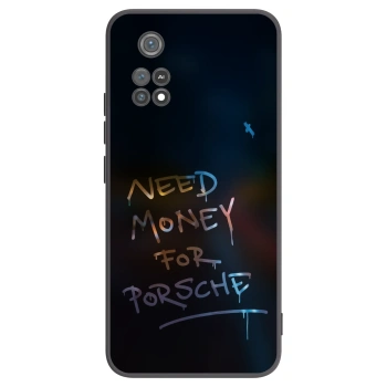 Picasee crna silikonska maskica za Xiaomi Poco M4 Pro - Neon Nights