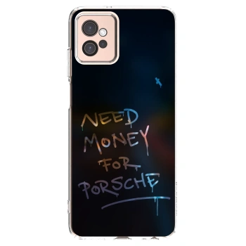 Picasee silikonska prozirna maskica za Motorola Moto G32 - Neon Nights