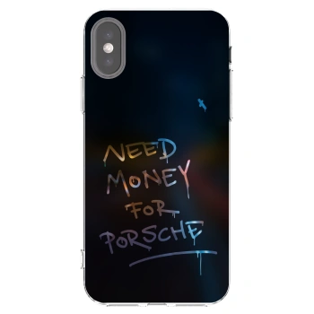 Picasee silikonska prozirna maskica za Apple iPhone X/XS - Neon Nights