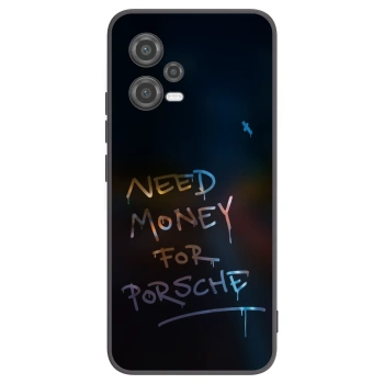 Picasee crna silikonska maskica za Xiaomi Poco X5 - Neon Nights