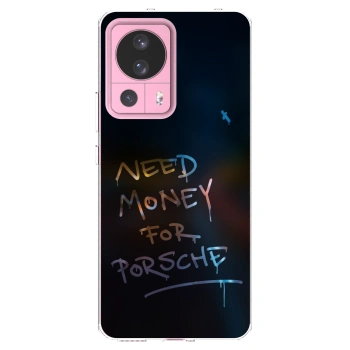 Picasee silikonska prozirna maskica za Xiaomi 13 Lite - Neon Nights