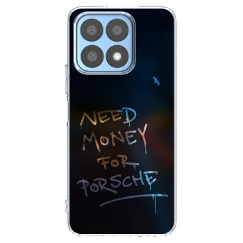 Picasee silikonska prozirna maskica za Honor X8a - Neon Nights