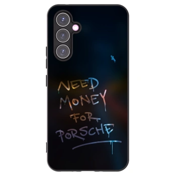 Picasee crna silikonska maskica za Samsung Galaxy A54 5G A546B - Neon Nights