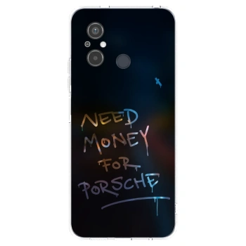 Picasee silikonska prozirna maskica za Xiaomi Redmi 12C - Neon Nights
