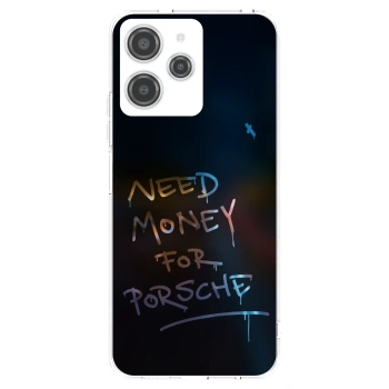 Picasee silikonska prozirna maskica za Xiaomi Redmi 12 4G - Neon Nights
