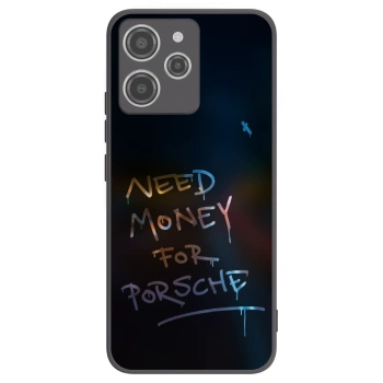 Picasee crna silikonska maskica za Xiaomi Redmi 12 4G - Neon Nights
