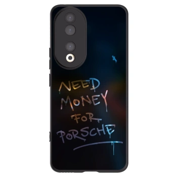 Picasee crna silikonska maskica za Honor 90 5G - Neon Nights