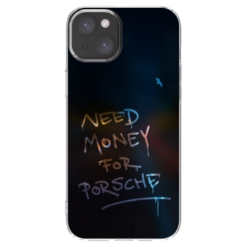 Picasee silikonska prozirna maskica za Apple iPhone 15 Plus - Neon Nights